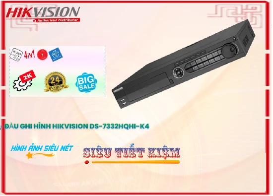 Lắp đặt camera tân phú Đầu Ghi Hikvision DS-7332HQHI-K4