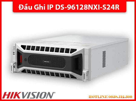 Đầu ghi DS-96128NXI-S24R 128 kênh, Đầu ghi hình AI DS-96128NXI-S24R, Đầu ghi 8K DS-96128NXI-S24R Hikvision, DS-96128NXI-S24R hỗ trợ RAID, Đầu ghi nhận diện khuôn mặt DS-96128NXI-S24R, Đầu ghi DS-96128NXI-S24R lưu trữ 24 ổ cứng, Đầu ghi camera IP DS-96128NXI-S24R