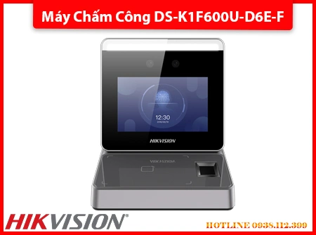 máy chấm công DS-K1F600U-D6E-F, máy quét khuôn mặt DS-K1F600U-D6E-F, máy đăng ký nhân sự DS-K1F600U-D6E-F, máy chấm công wifi DS-K1F600U-D6E-F, máy nhận diện khuôn mặt DS-K1F600U-D6E-F, máy chấm công thẻ EM DS-K1F600U-D6E-F, máy chấm công Hikvision DS-K1F600U-D6E-F