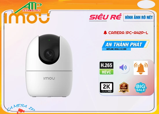 Lắp đặt camera Camera An Ninh Wifi Imou IPC-A42P-L Giá rẻ ✔️