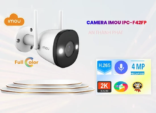 Lắp đặt camera IPC-F42FP Hình Ảnh Đẹp Wifi Imou