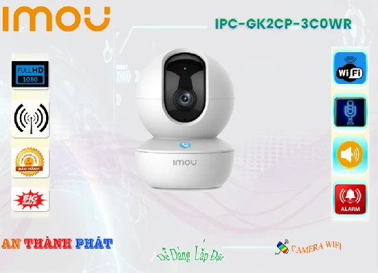 Lắp đặt camera Camera IPC-GK2CP-3C0WR Wifi Imou đang khuyến mãi