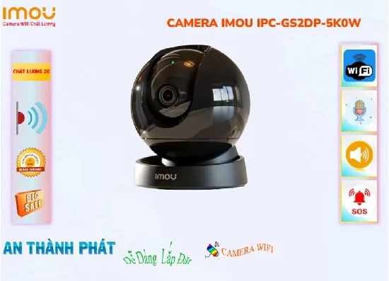 Lắp đặt camera Camera Giá Rẻ Wifi Imou IPC-GS2DP-5K0W Công Nghệ Mới