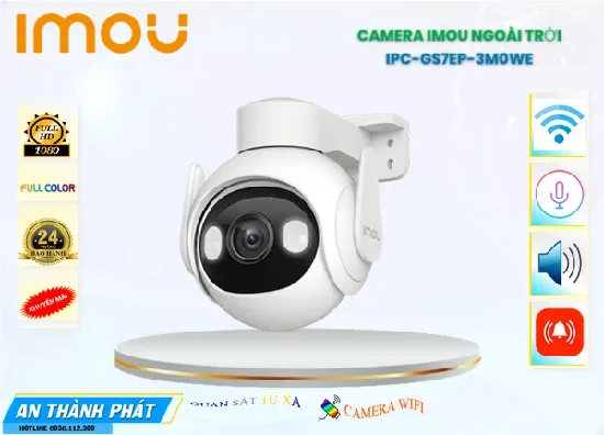 Lắp đặt camera Camera An Ninh Wifi Imou IPC-GS7EP-3M0WE Công Nghệ Mới