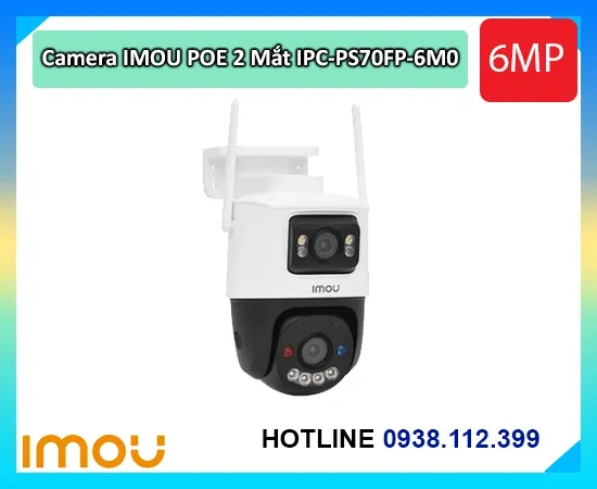 Camera Imou IPC-PS70FP-6M0, camera IPC-PS70FP-6M0, camera IMOU 6MP IPC-PS70FP-6M0, camera IP IMOU IPC-PS70FP-6M0, camera giám sát IPC-PS70FP-6M0, camera ngoài trời IPC-PS70FP-6M0