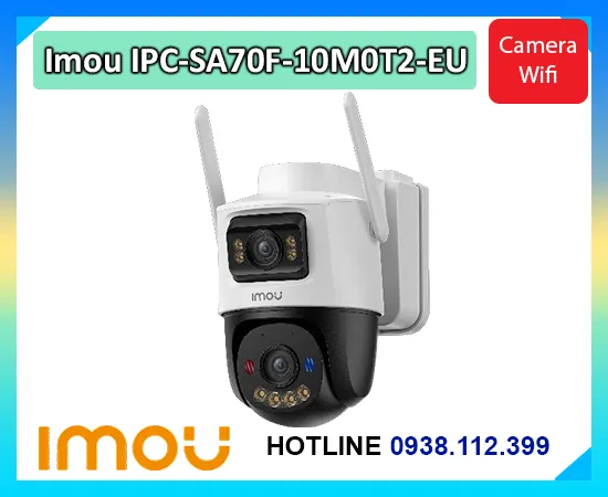 camera IMOU IPC-SA70F-10M0T2-EU, camera IMOU AOV Dual 10MP, camera năng lượng mặt trời IMOU, camera WiFi 4G IMOU, camera pin IMOU 10MP