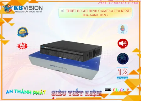 Lắp đặt camera KX-A4K8108N3 Siêu rẻ KBvision