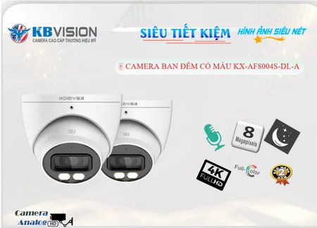 Lắp đặt camera KX-AF8004S-DL-A Công Nghệ HD KBvision Thiết kế Đẹp