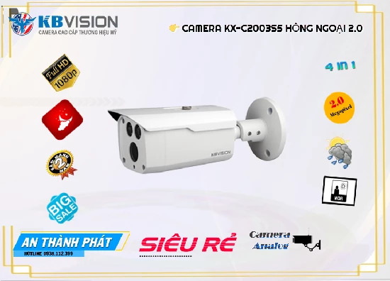 Lắp đặt camera tân phú Camera KBvision KX-C2003S5
