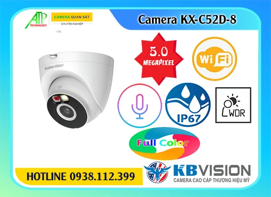 Camera Wifi KX-C52D-8,thông số Loại Camera Giá re KX-C52D-8,KX-C52D-8 Giá Hấp Dẫn,chất lượng KX-C52D-8 5.0 megapixel Ultra 4k lite