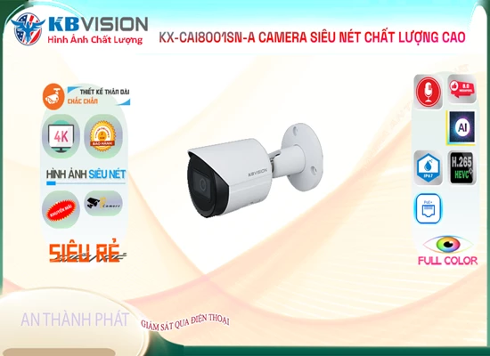  Cấp Nguồ Qua Dây Mạng KX-CAi8001SN-A Hình ảnh thiếu sáng với công nghệ Starlight Trang bị Chống Ngược Sáng DWDR 120db Thấy rõ hơn khi bị ánh ngược chiều ánh sáng tải hình ảnh nhanh hơn H.265/H.264+/H.264 Khả năng cao cấp Thu Âm rõ ràng trang bị xem ban đêm thông minh Starlight Thiết Bị Camera KX-CAi8001SN-A kết hợp sáng đẹp hơn CMOS Màu đẹp hơn Camera Thiết kế mỹ thuật Chắc Chắn Thân Kim loại độ nét đến 8.0 MP Hình ảnh ban đêm Hồng Ngoại 30m Dùng cho dự án dân dụng Cấp Nguồ Qua Dây Mạng công nghệ được ứng dụng là IP POE Phù hợp công trình lớn