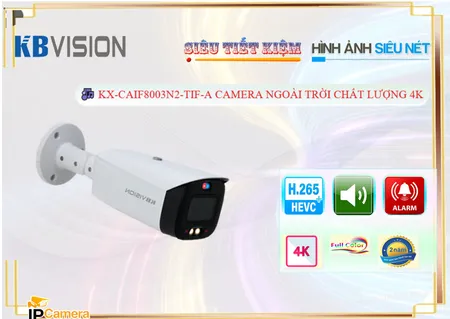 Lắp đặt camera KX-CAiF8003N2-TiF-A sắc nét KBvision