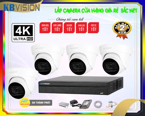 Lắp camera giám sát 4K cho cửa hàng Kim Hoàng,lắp camera siêu nét, camera ultra 4k, lắp camera độ phân giải cao, camera có độ phân giải cao