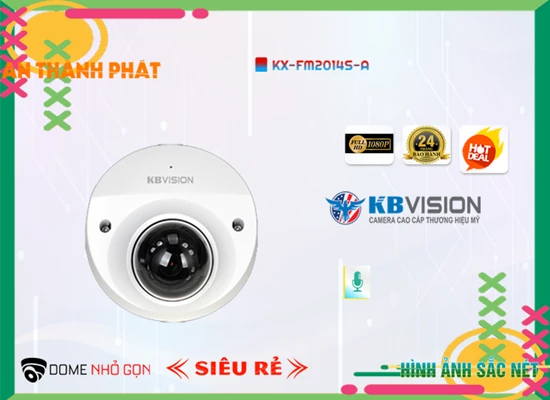 Lắp đặt camera KX-FM2014S-A Sắc Nét KBvision