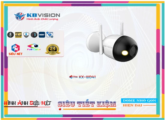 Lắp đặt camera Camera KX-WD41 KBvision Giá rẻ