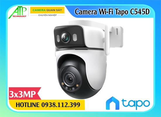 Tapo C545D nổi bật với ống kính kép 2K+2K và hệ thống theo dõi AI linh hoạt 360° cung cấp quan sát toàn diện. Thiết kế chắc chắn hỗ trợ tuần tra khu vực và kết nối mạng linh hoạt. Hình ảnh đêm rõ nét có màu hoạt động tốt ngoài trời với khả năng kháng nước IP66 dễ dàng tích hợp với hệ sinh thái nhà thông minh.

