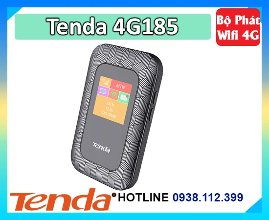 Lắp đặt camera Bộ Phát Wifi 4G Tenda 4G185 