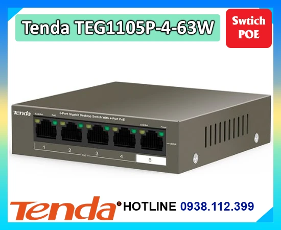thông số Tenda TEG1105P-4-63W, Giá rẻ nhất,Tenda TEG1105P-4-63W giá kỹ thuật,Tenda TEG1105P-4-63W Giá rẻ,chức năng Tenda TEG1105P-4-63W,Tenda TEG1105P-4-63W Giá rẻ nhất,Tenda TEG1105P-4-63W Chất Lượng,sale Tenda TEG1105P-4-63W