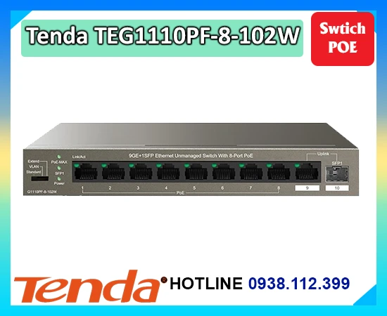 Bán Giá Tenda TEG1110PF-8-102W,Giá buôn Tenda TEG1110PF-8-102W, bán rẻ,Tenda TEG1110PF-8-102W chiết khấu cao,Giá Bán Tenda TEG1110PF-8-102W,Điểm bán Tenda TEG1110PF-8-102W,thông số Tenda TEG1110PF-8-102W