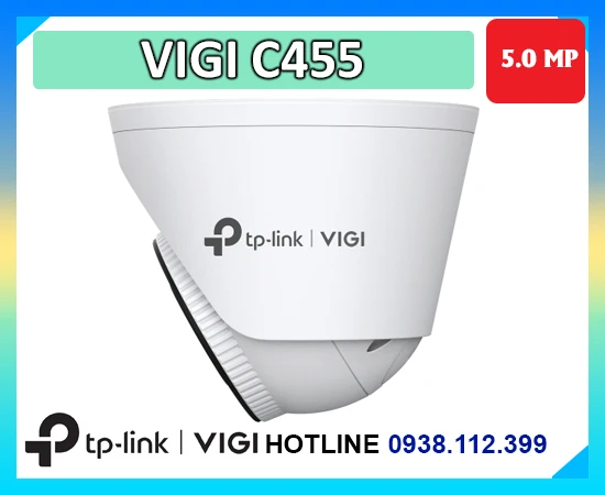 camera VIGI C455 5MP, camera IP VIGI C455, camera VIGI C455 màu 24h, camera VIGI C455 ngoài trời, camera AI VIGI C455, camera giám sát VIGI C455, camera VIGI C455 đàm thoại hai chiều