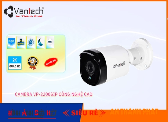 Lắp đặt camera Camera An Ninh VanTech VP-2200SIP Giá rẻ