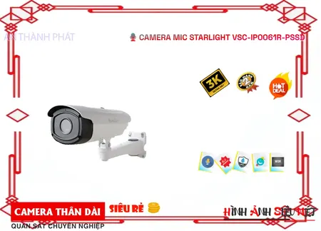 Lắp đặt camera Camera Visioncop VSC-IP0061R-PSSD