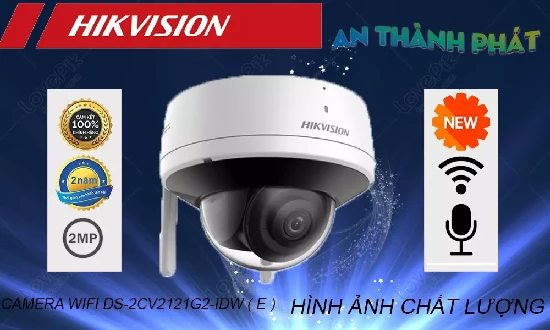 Lắp đặt camera Camera DS-2CV2121G2-IDW(E) Hikvision Thiết kế Đẹp