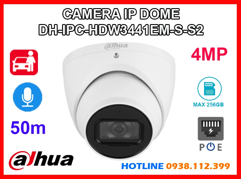 Camera Dahua DH-IPC-HDW3441EM-S-S2 (4MP), camera ghi âm DH-IPC-HDW3441EM-S-S2, camera quan sát DH-IPC-HDW3441EM-S-S2, lắp đặt camera DH-IPC-HDW3441EM-S-S2, camera DH-IPC-HDW3441EM-S-S2 giá rẻ, lắp camera DH-IPC-HDW3441EM-S-S2 giá rẻ, Camera Dahua DH-IPC-HDW3441EM-S-S2,