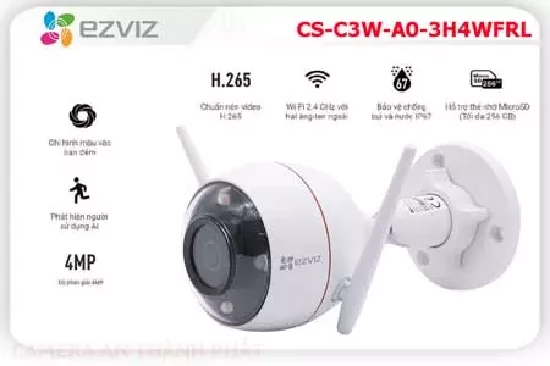 Lắp đặt camera Camera EZVIZ CS C3W A0 3H4WFRL