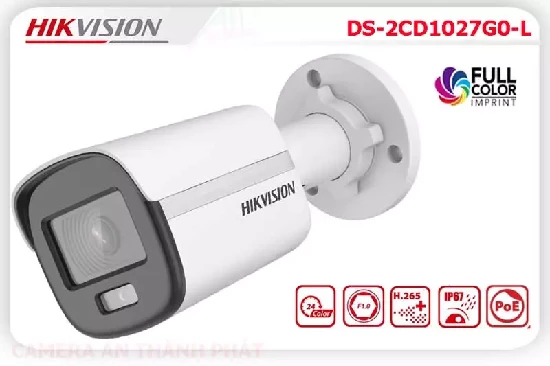 Lắp đặt camera Camera HIKVISiON DS 2CD1027G0 L