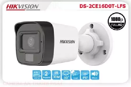 Lắp đặt camera Camera HDTVI HIKVISION DS 2CE16D0T LFS