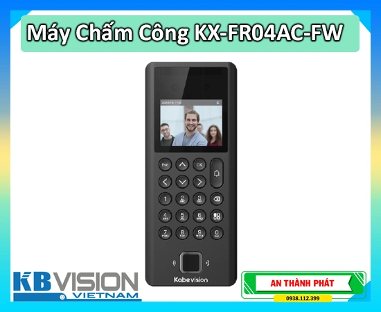 Khóa cửa KX-FR04AC-FW, Khóa thông minh KX-FR04AC-FW, Máy chấm công KX-FR04AC-FW, Nhận diện khuôn mặt KX-FR04AC-FW, Máy kiểm soát cửa KX-FR04AC-FW, Khóa vân tay KX-FR04AC-FW, Thiết bị KX-FR04AC-FW