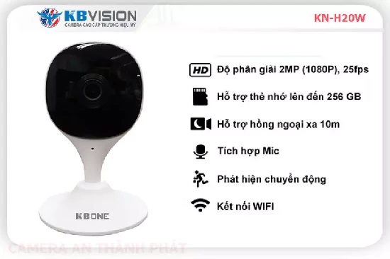 Lắp camera wifi giá rẻ Camera kbone IP wifi KN-H20W