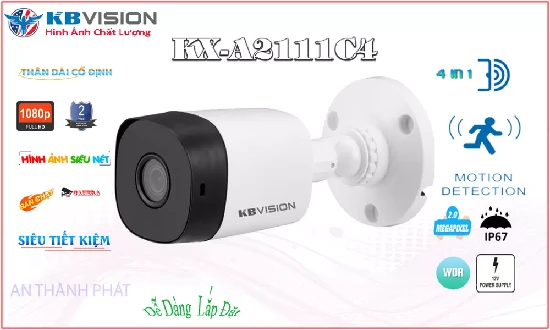 Lắp đặt camera Camera kbvision KX-A2111C4