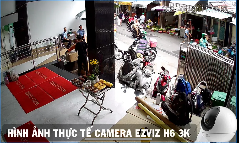 Review Camera Ezviz H6 3K