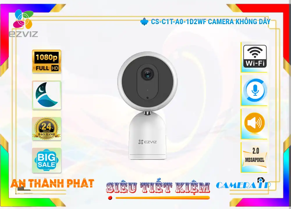 CS-C1T-A0-1D2WF Camera Wifi Ezviz