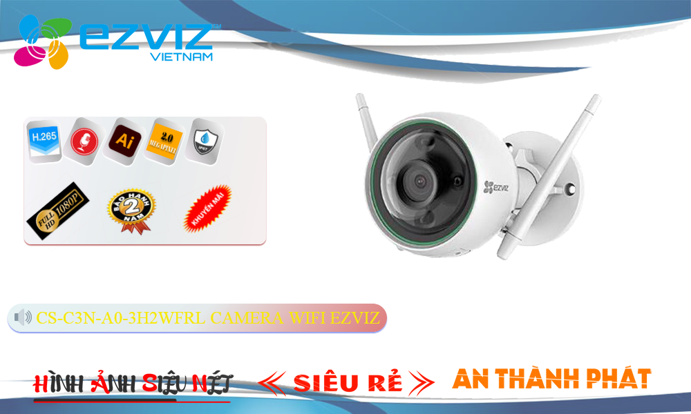 CS-C3N-A0-3H2WFRL Camera An Ninh Chi phí phù hợp