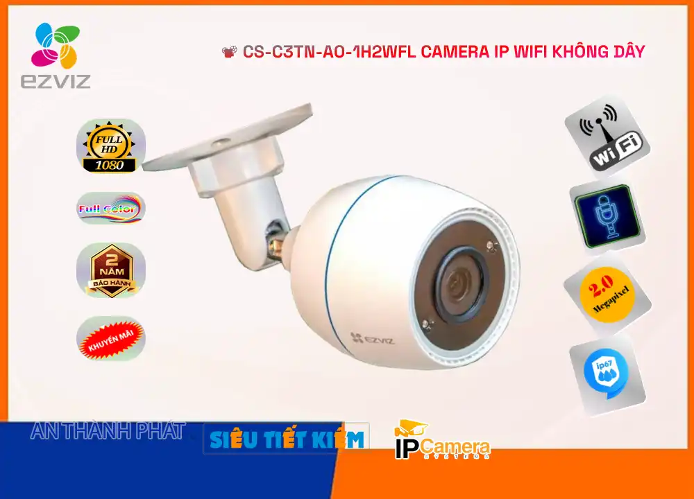 CS-C3TN-A0-1H2WFL Camera Wifi Ezviz