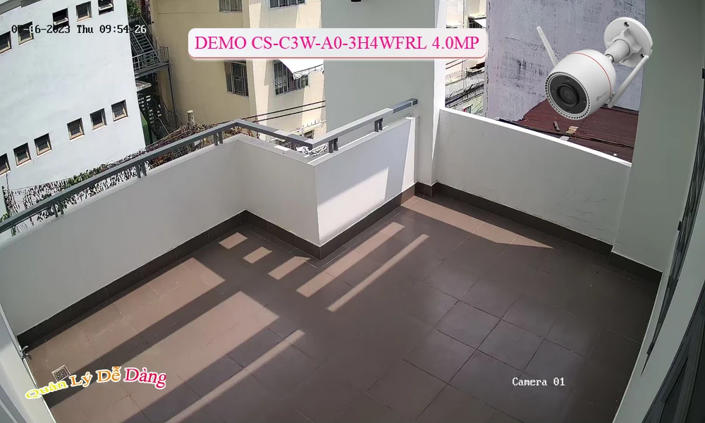 Camera CS-C3W-A0-3H4WFRL Wifi Ezviz