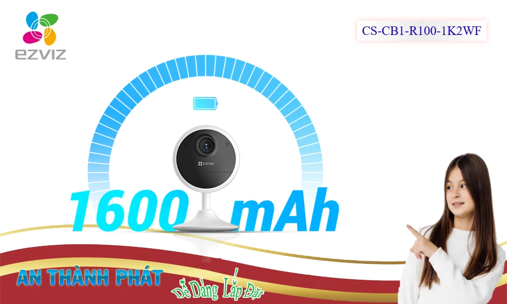 Camera Giá Rẻ Wifi Ezviz CS-CB1-R100-1K2WF ✅