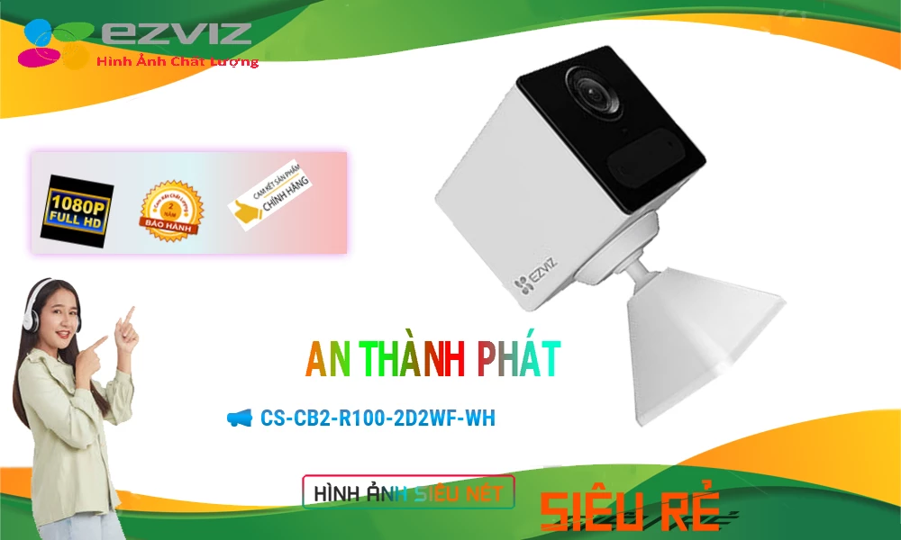 Camera CS-CB2-R100-2D2WF-WH Wifi Ezviz