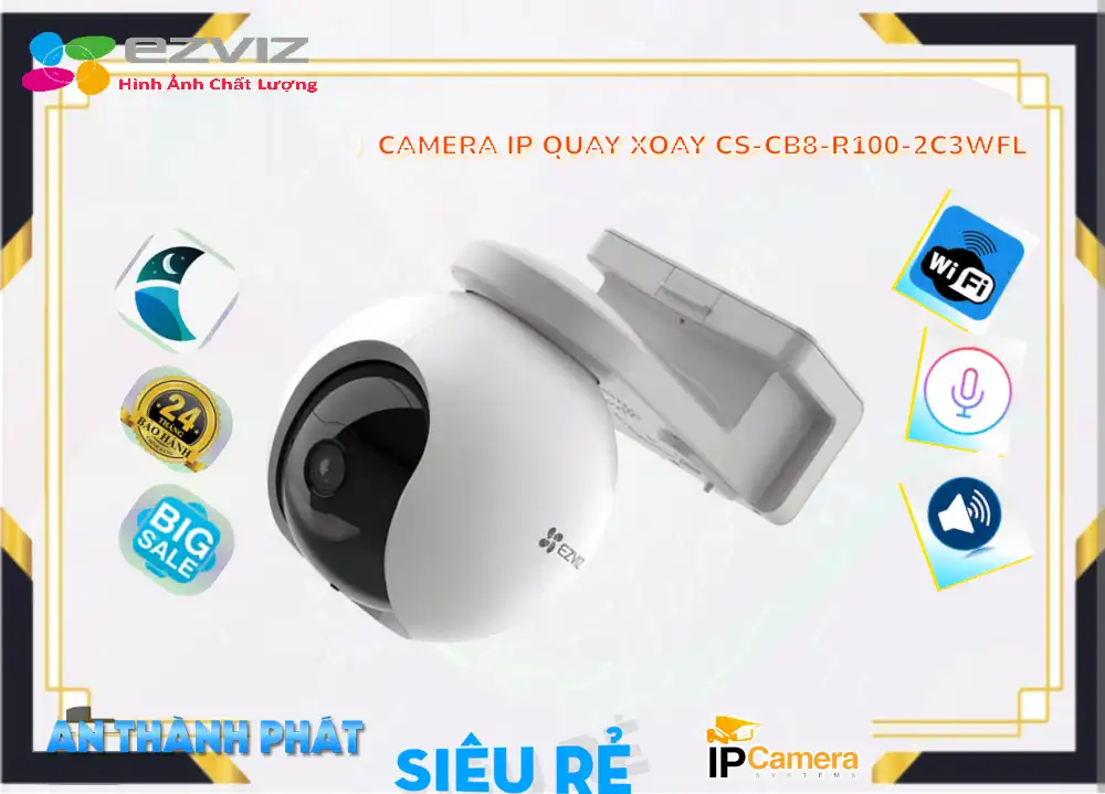Camera CS-CB8-R100-2C3WFL Wifi Ezviz đang khuyến mãi