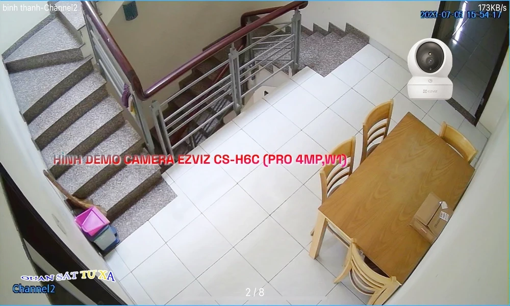 Camera IP Không Dây CS-H6c (Pro 4MP,W1) Chức Năng Cao Cấp