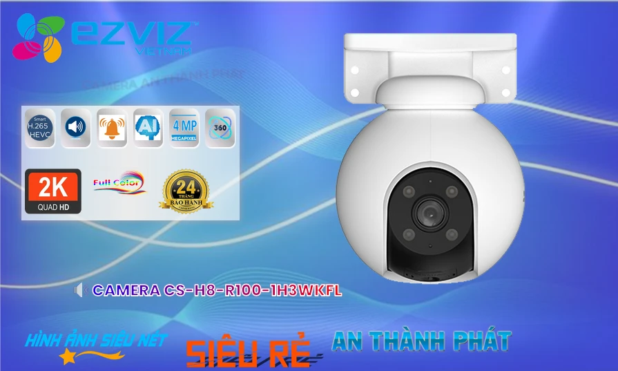 CS-H8-R100-1H3WKFL Camera Wifi Ezviz
