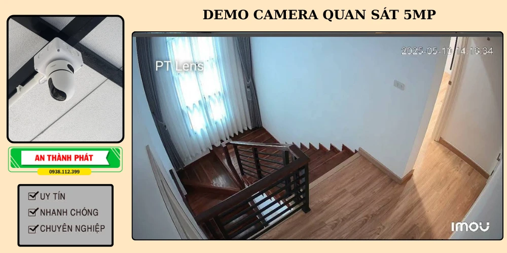 hình ảnh demo camera quan sát 5 mp hình ảnh đẹp sắc nét 