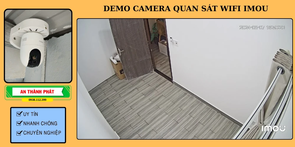 demo camera quan sát imou hình ảnh đẹp hiểu thị tốt