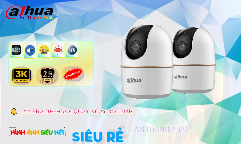 DH-H5AE Camera Wifi Xoay 360 Trong Nhà