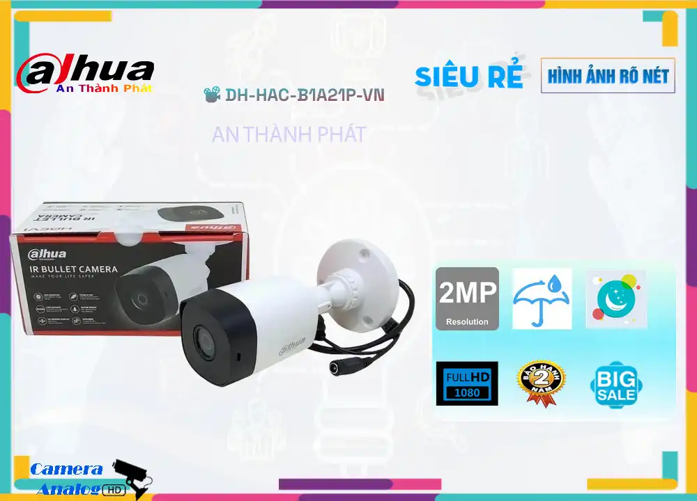 DH-HAC-B1A21P-VN Camera Dahua
