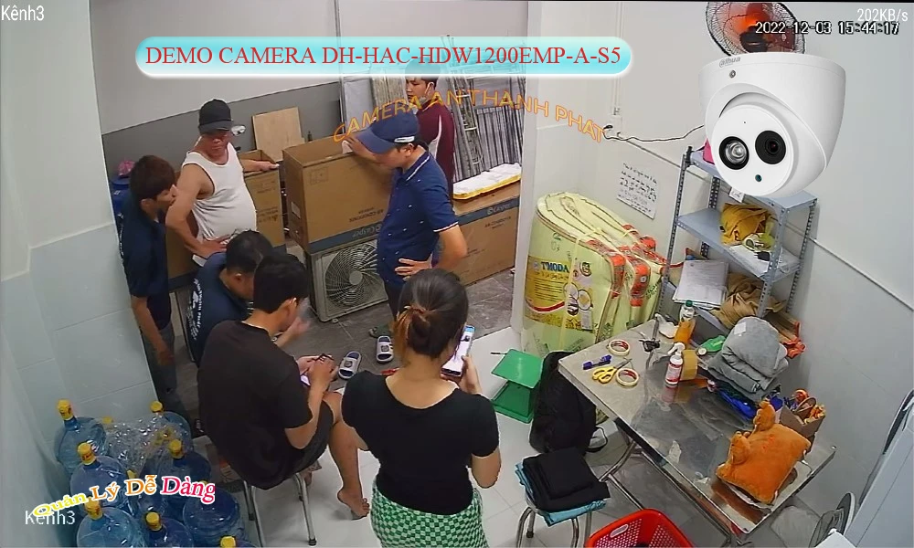 Camera Dahua DH-HAC-HDW1200EMP-A-S5 2.0 Megapixel
