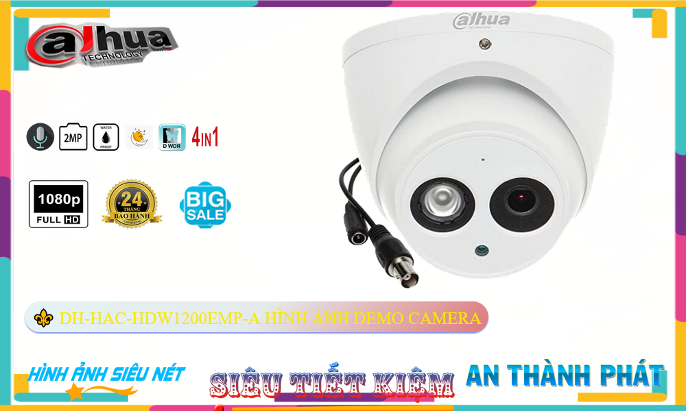 DH-HAC-HDW1200EMP-A Camera Thiết kế Đẹp Dahua